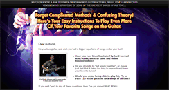 Desktop Screenshot of guitarsongcollection.com